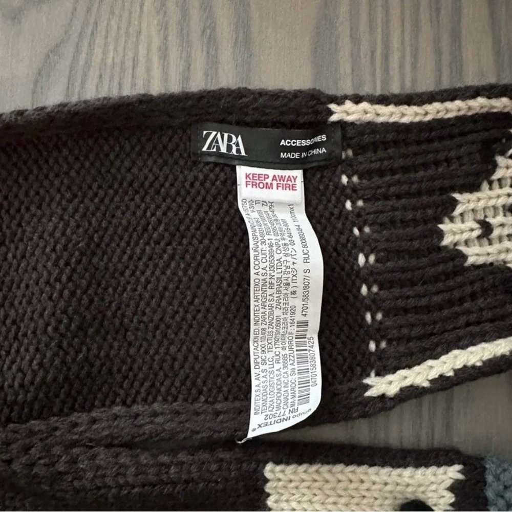 ZARA TODDLER GIRL PENGUIN SCARF AND HAT